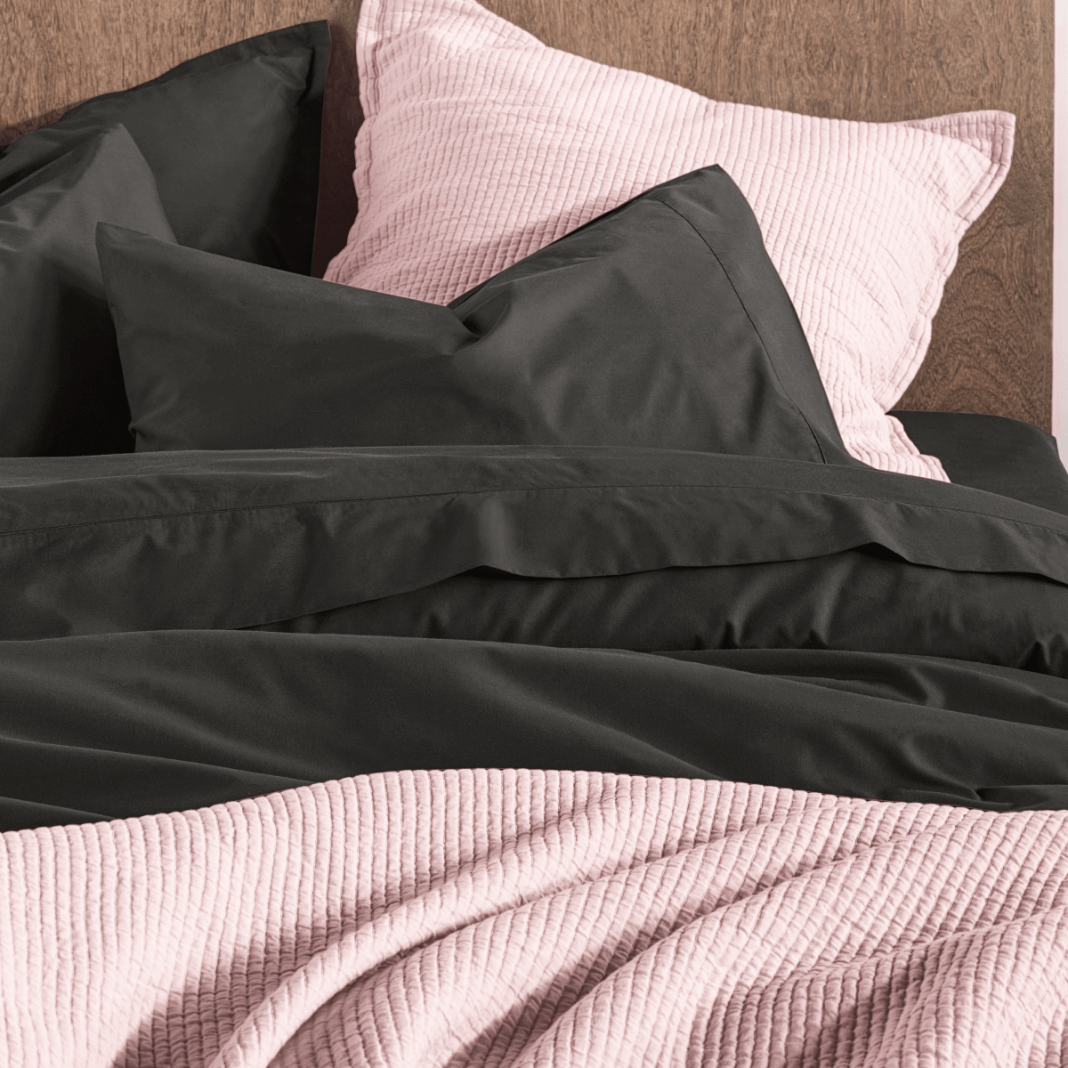 Textured Cotton Coverlet