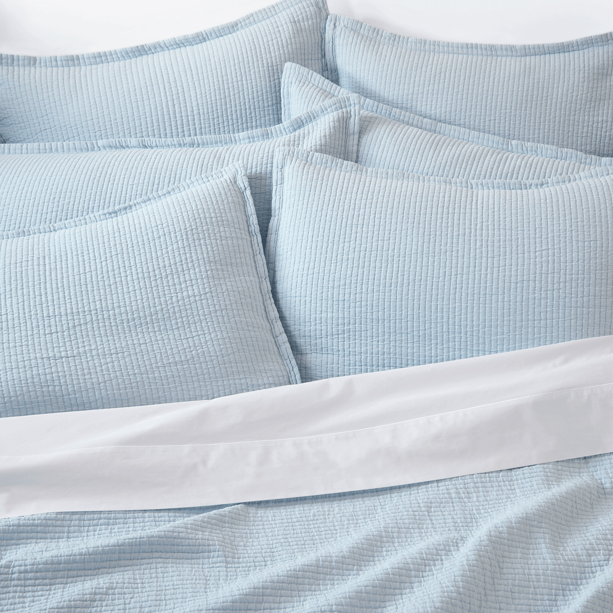 Textured Cotton Coverlet