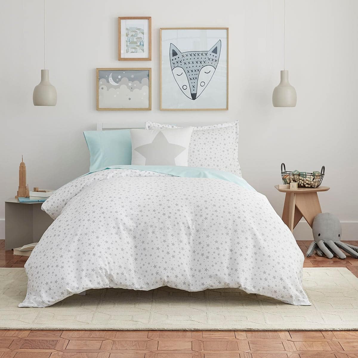 JR. Sateen Duvet Cover & Sham Set