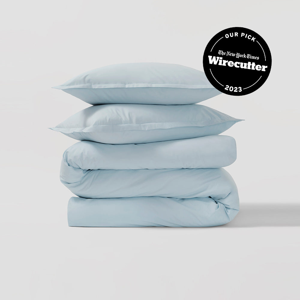Percale Duvet Cover & Shams Set