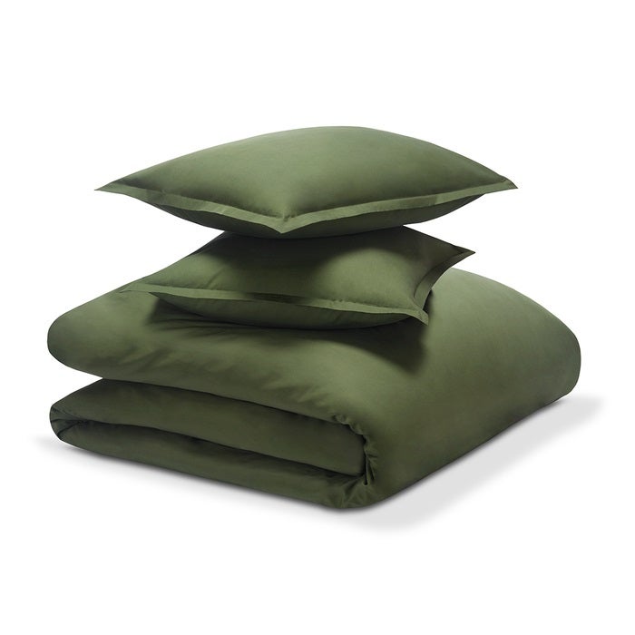Percale Duvet Cover & Shams Set