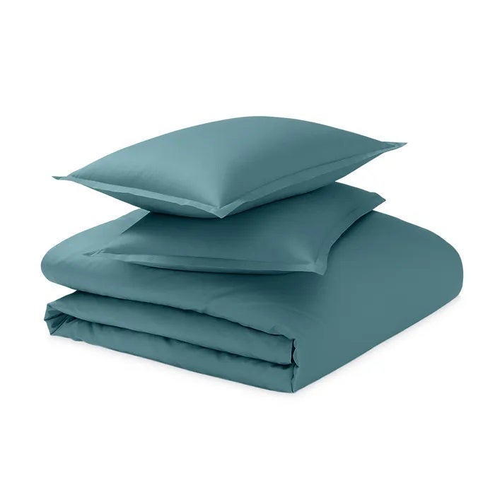 Percale Duvet Cover & Shams Set