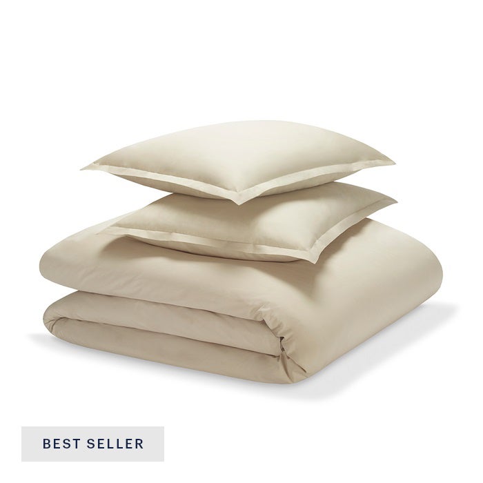Percale Duvet Cover & Shams Set