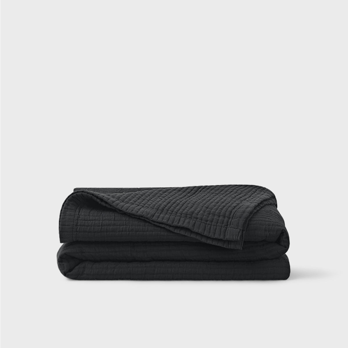 Textured Cotton Coverlet