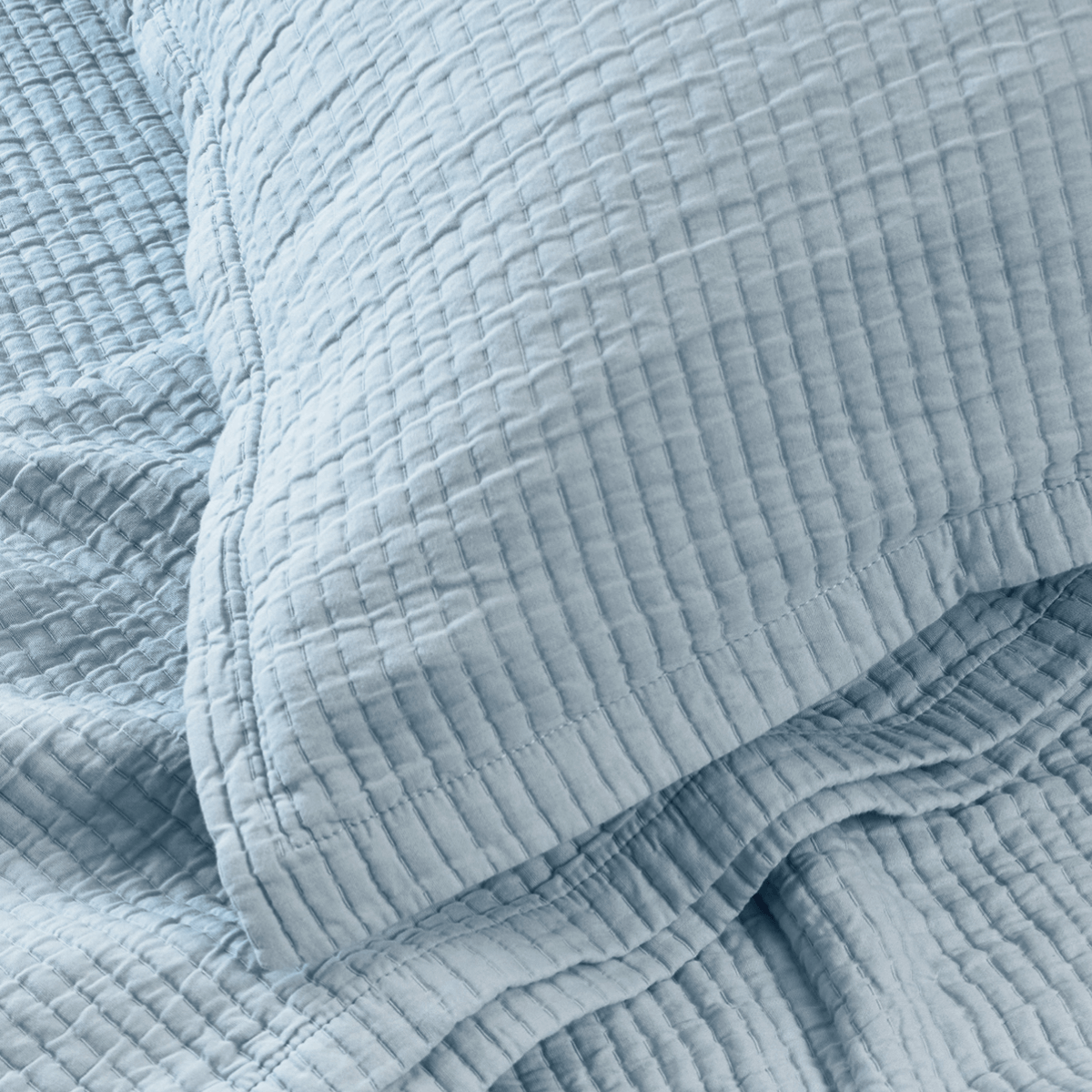 Textured Cotton Coverlet & Shams Set