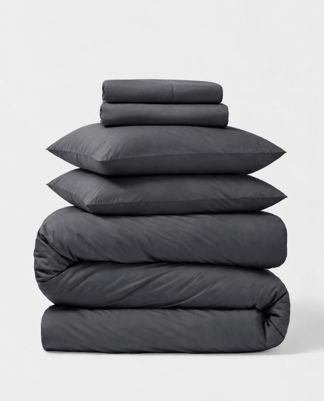 Percale 5-Piece Sheet & Duvet Cover Set