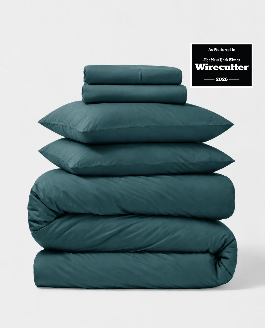 Percale 5-Piece Sheet & Duvet Cover Set