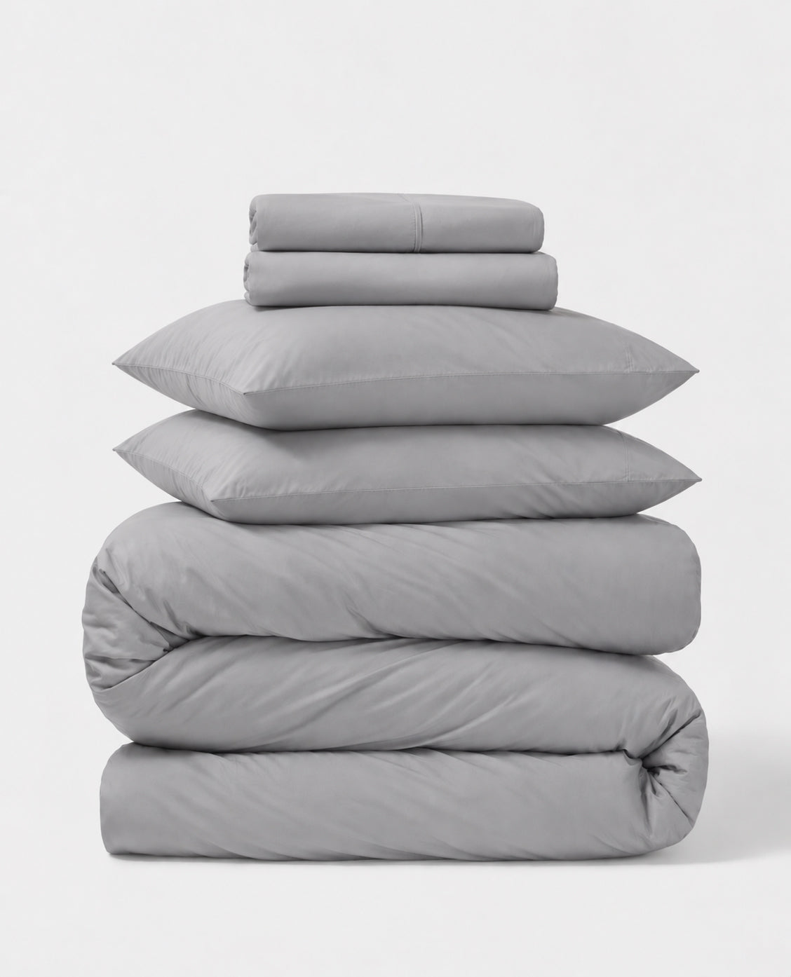 Percale 5-Piece Sheet & Duvet Cover Set