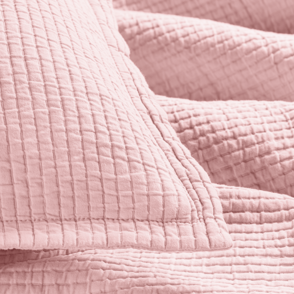 Textured Cotton Coverlet & Shams Set