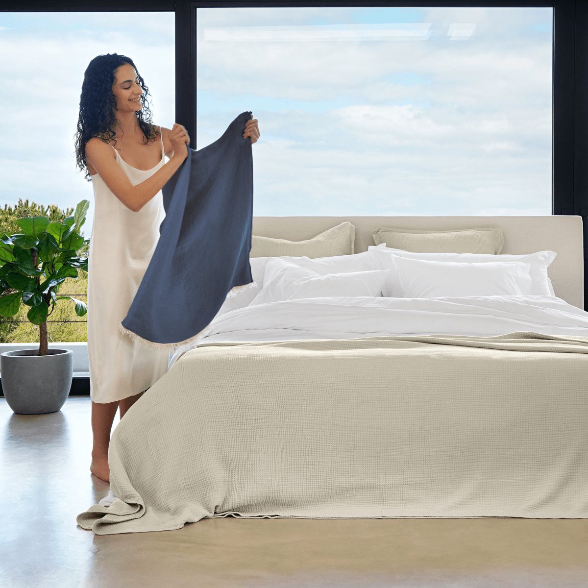 Linen Throw