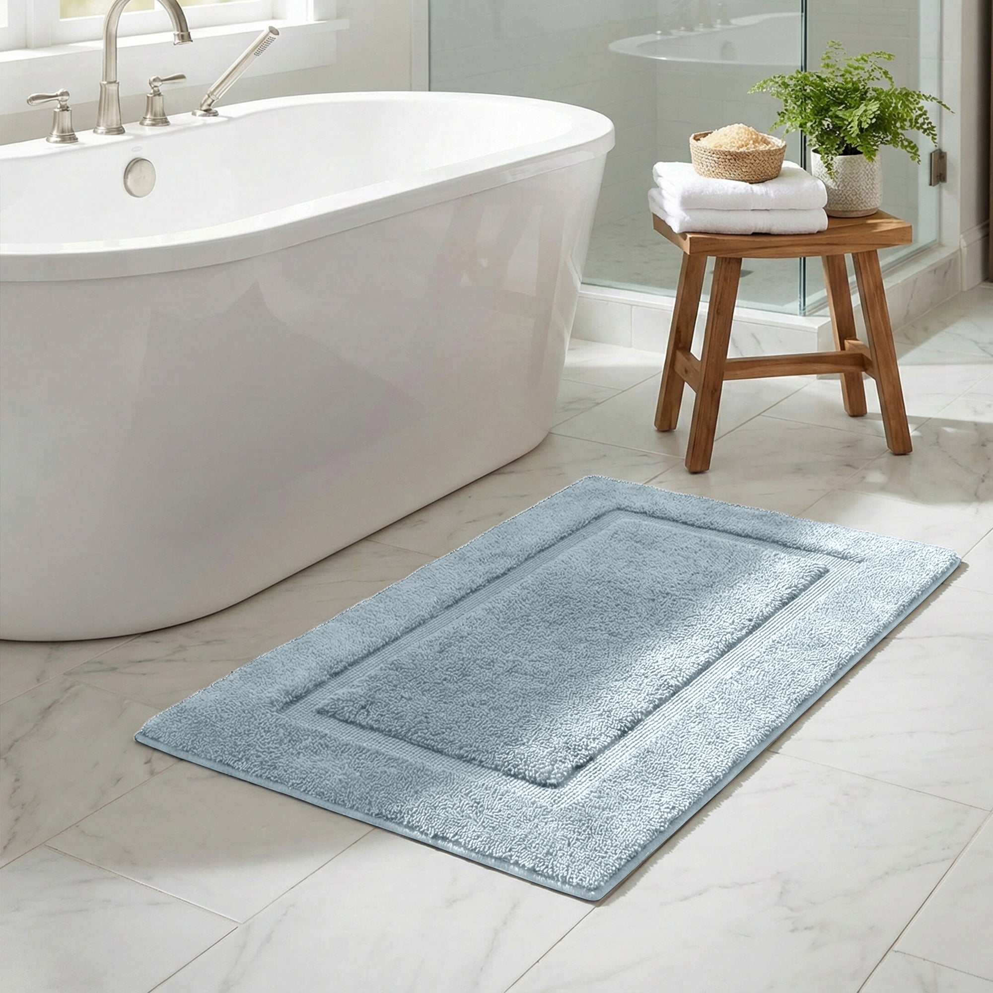 Plush Memory Foam Bath Rug