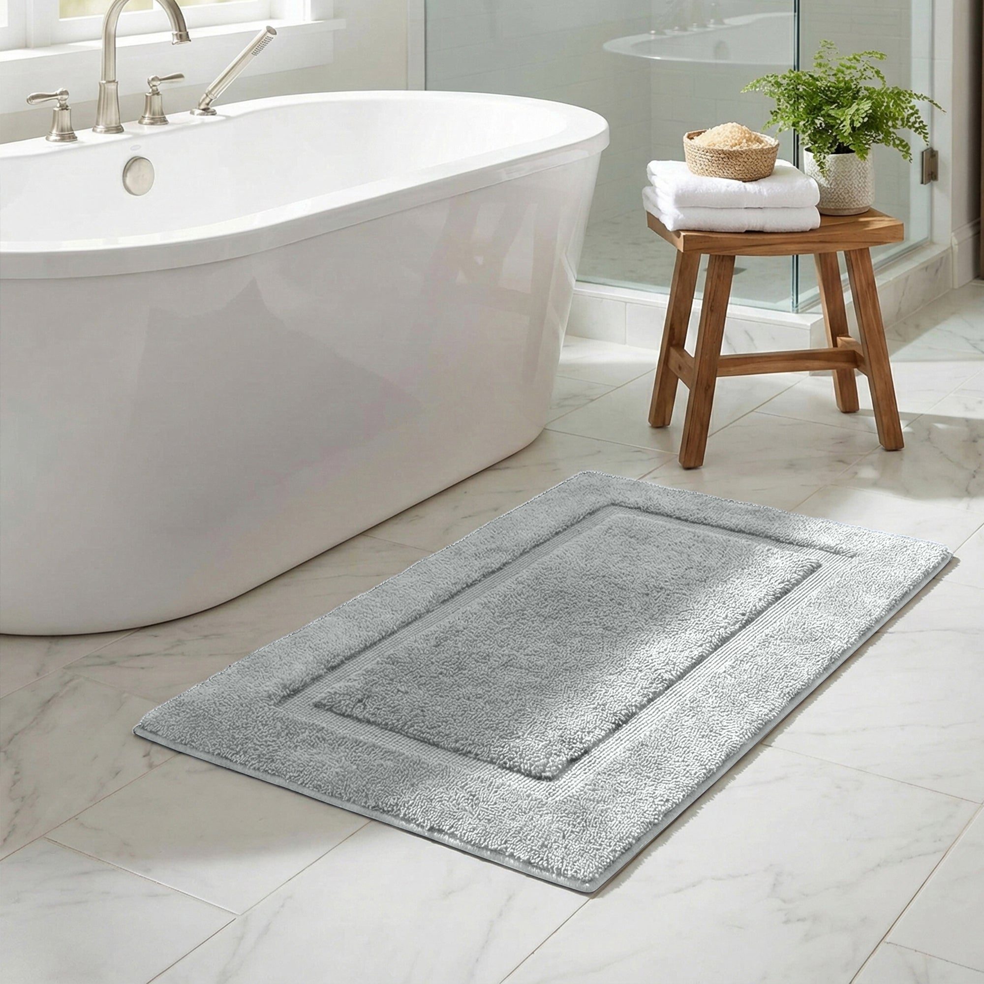 Plush Memory Foam Bath Rug