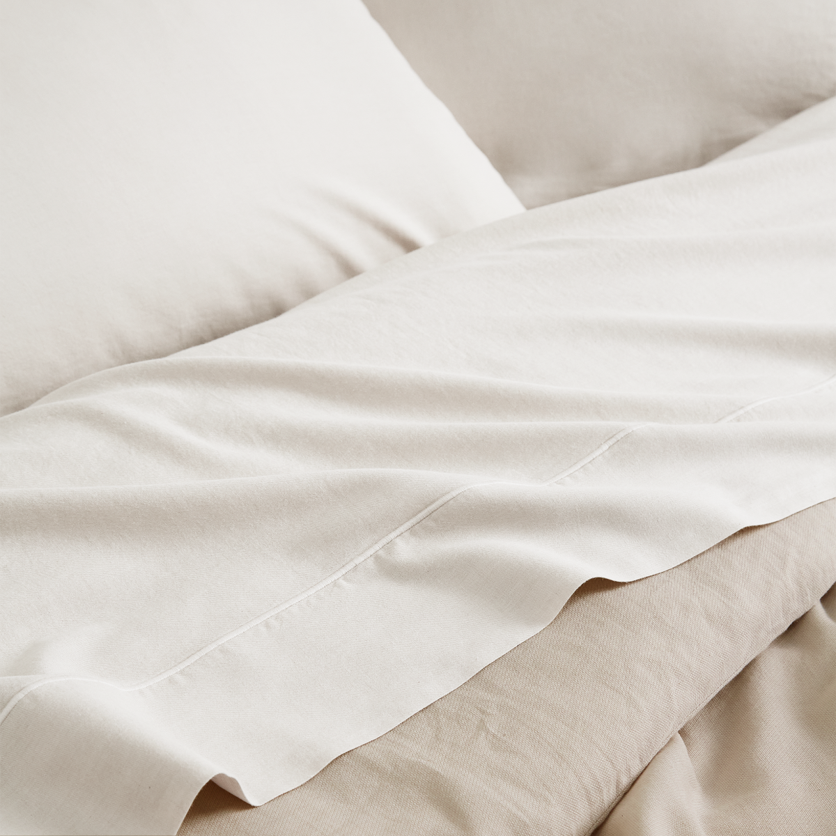 Cotton Cashmere Duvet Cover & Shams Set