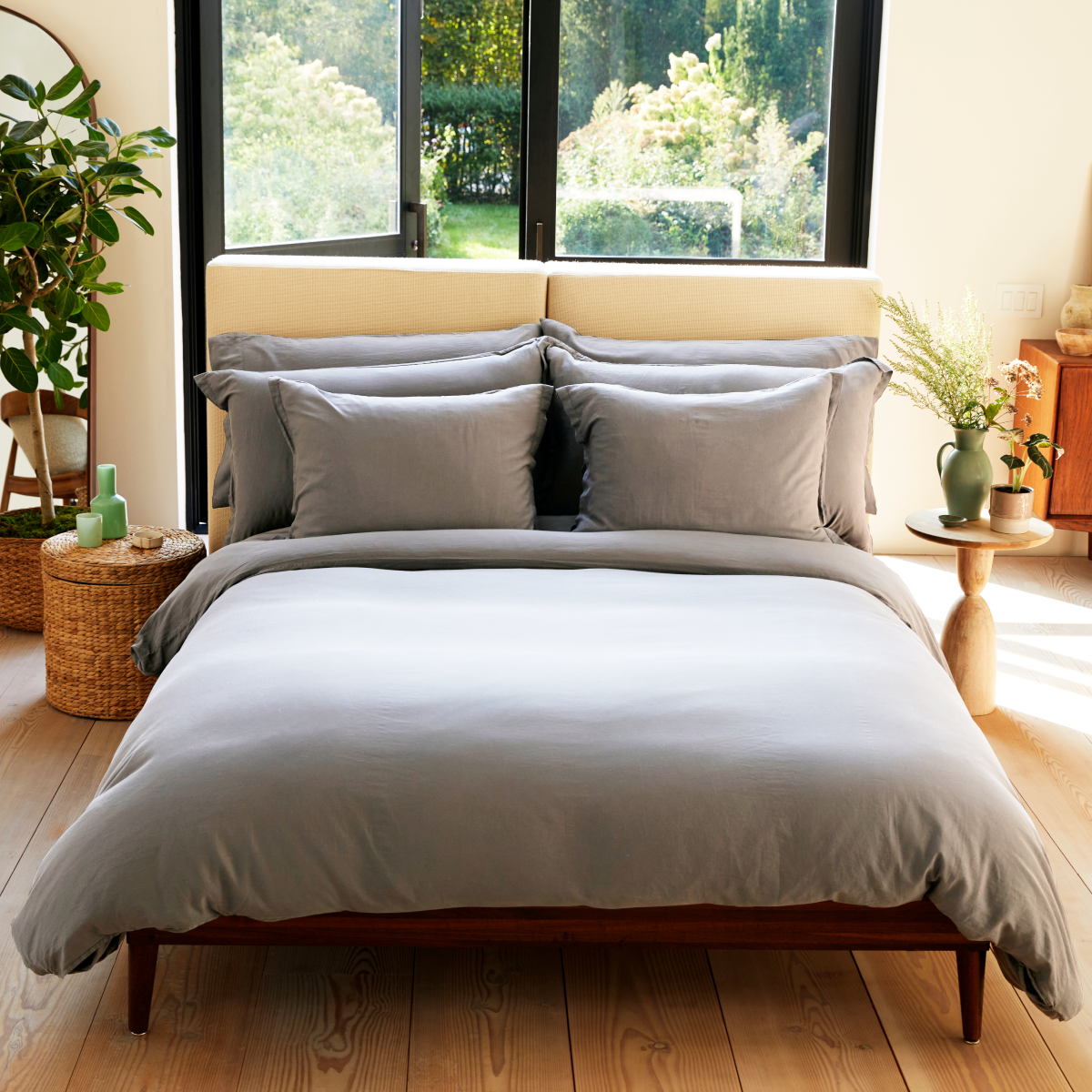 Organic Cotton Shams Pair