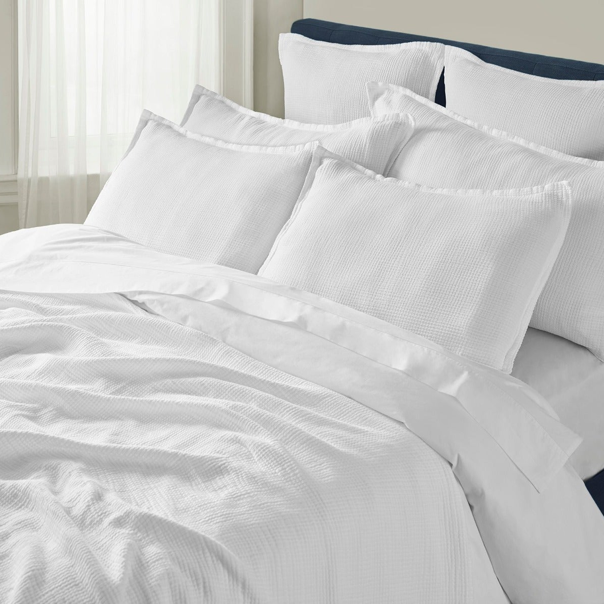 Four Layer Coverlet & Shams Set