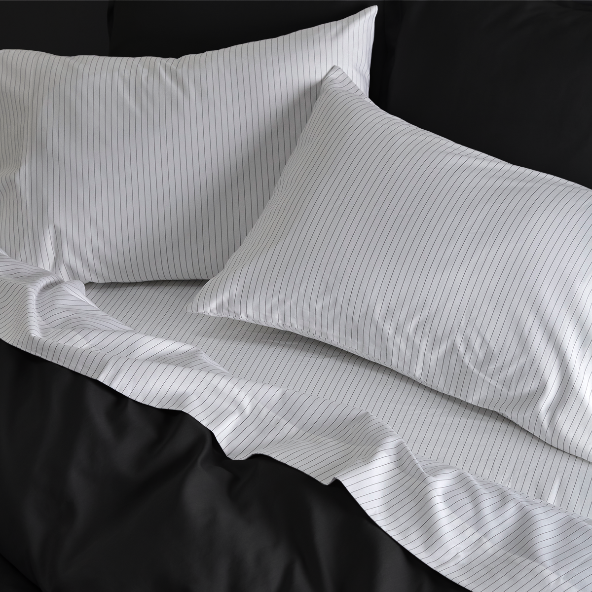 Sateen Shams Pair