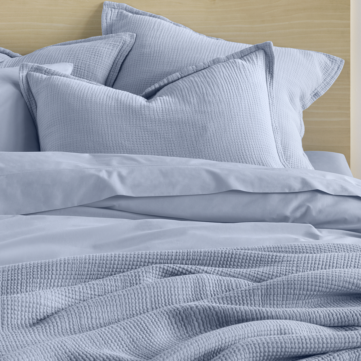 Percale Shams Pair