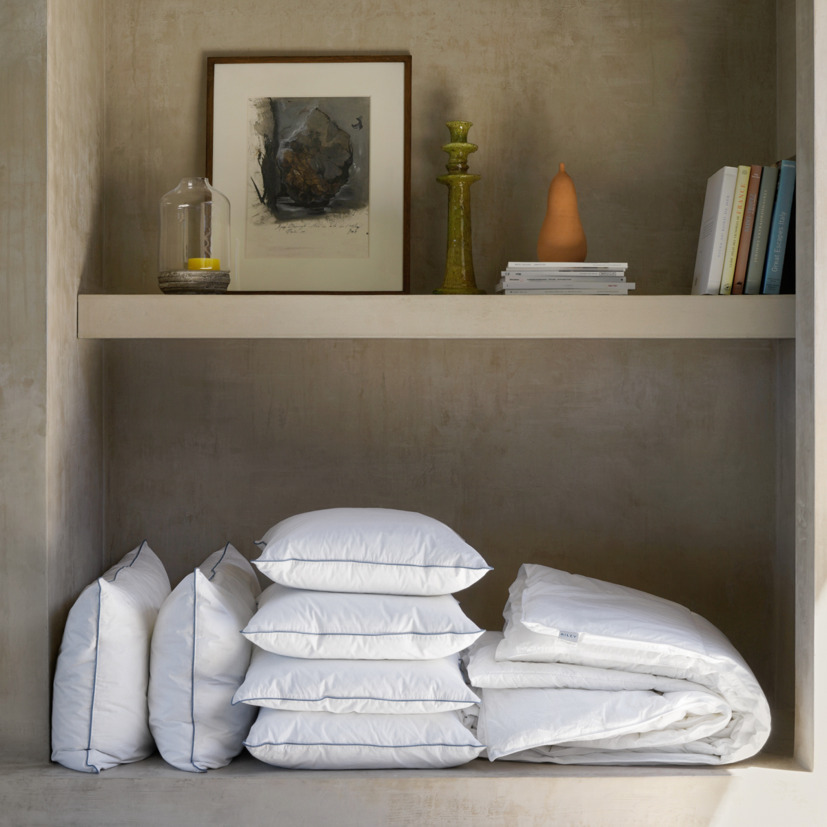 Turin Piped Edge Duvet Cover