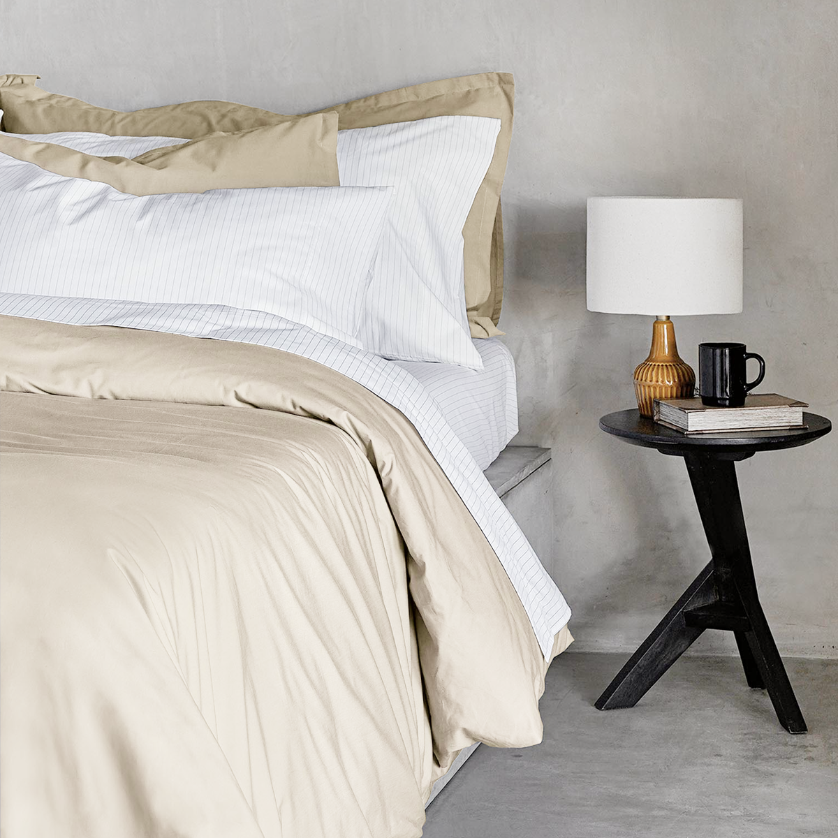 Sateen Shams Pair