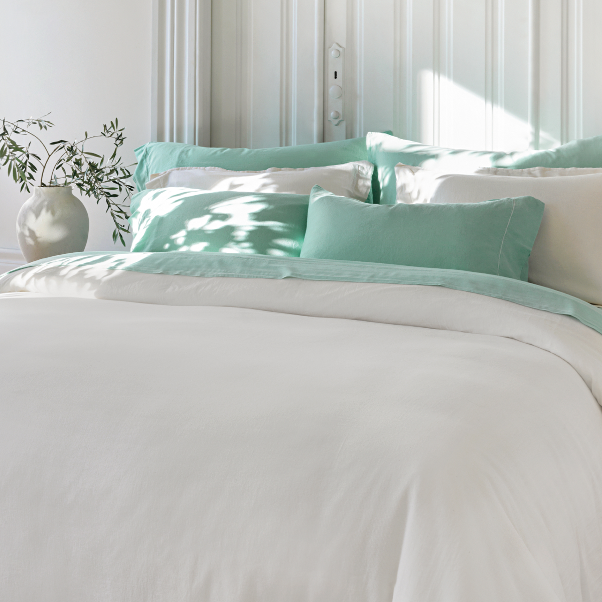 Cotton Cashmere Sheet Set