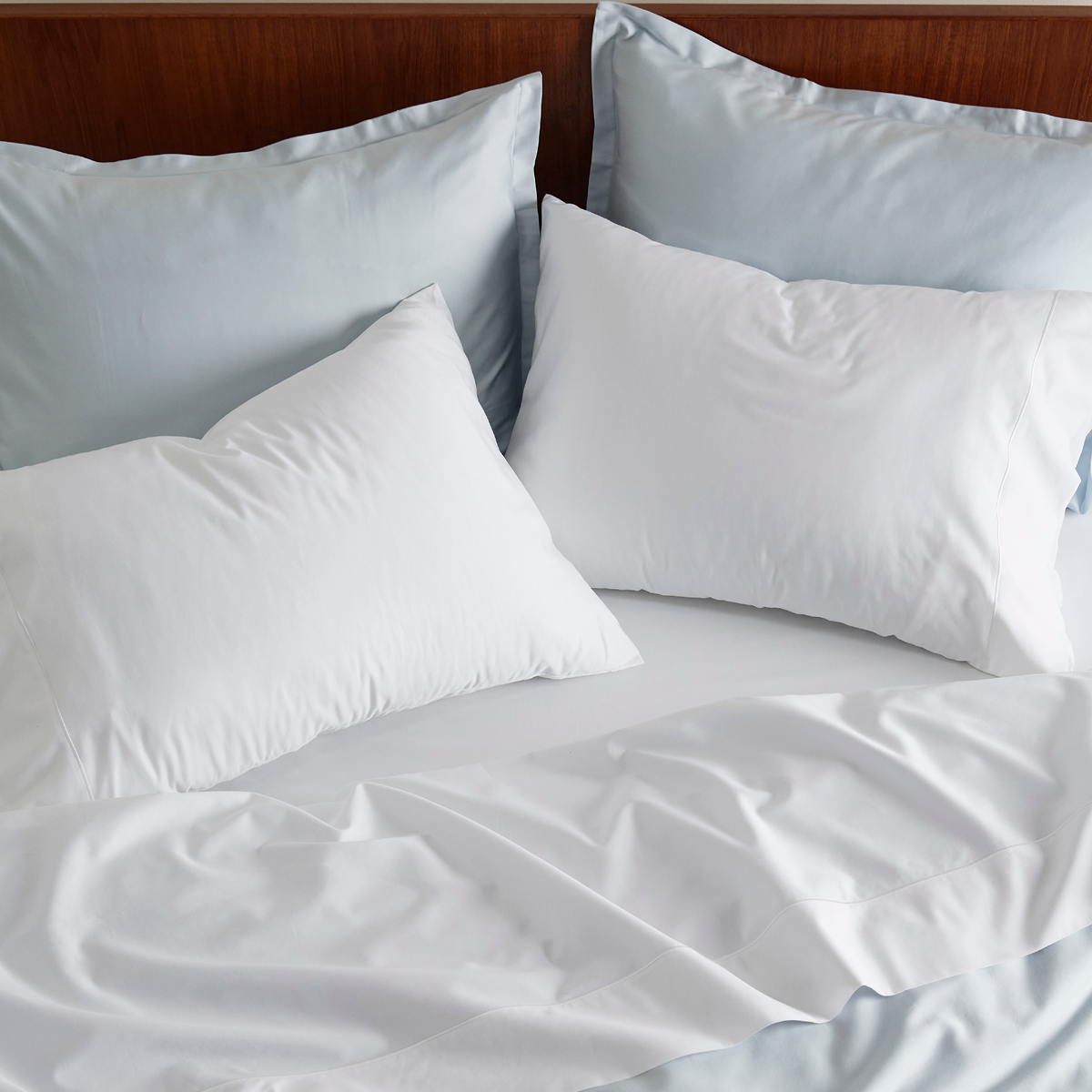 Sateen Shams Pair