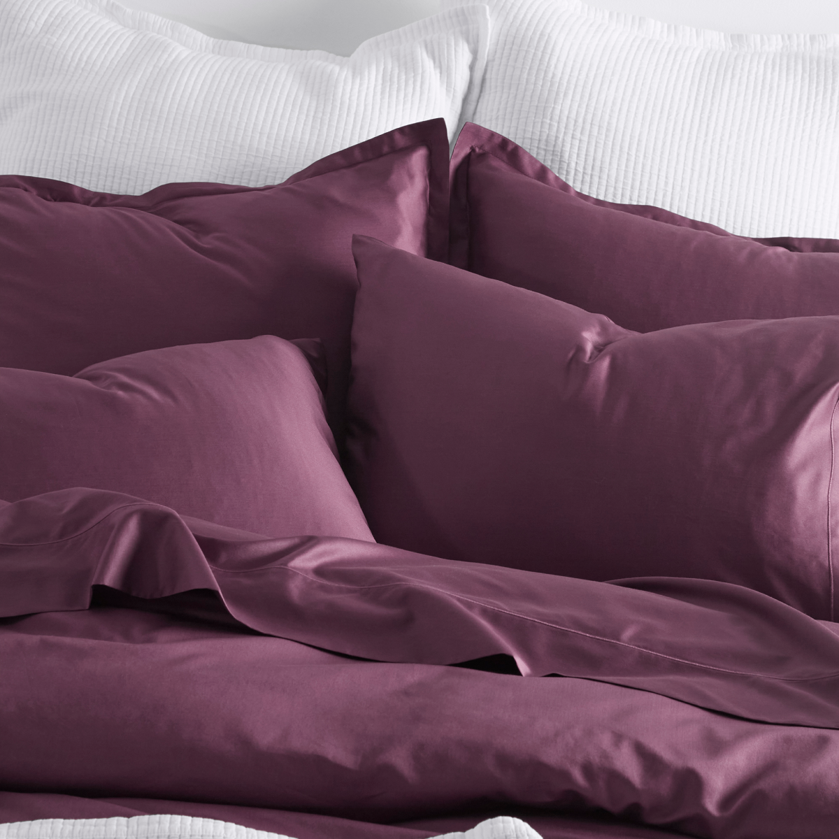 Sateen Shams Pair