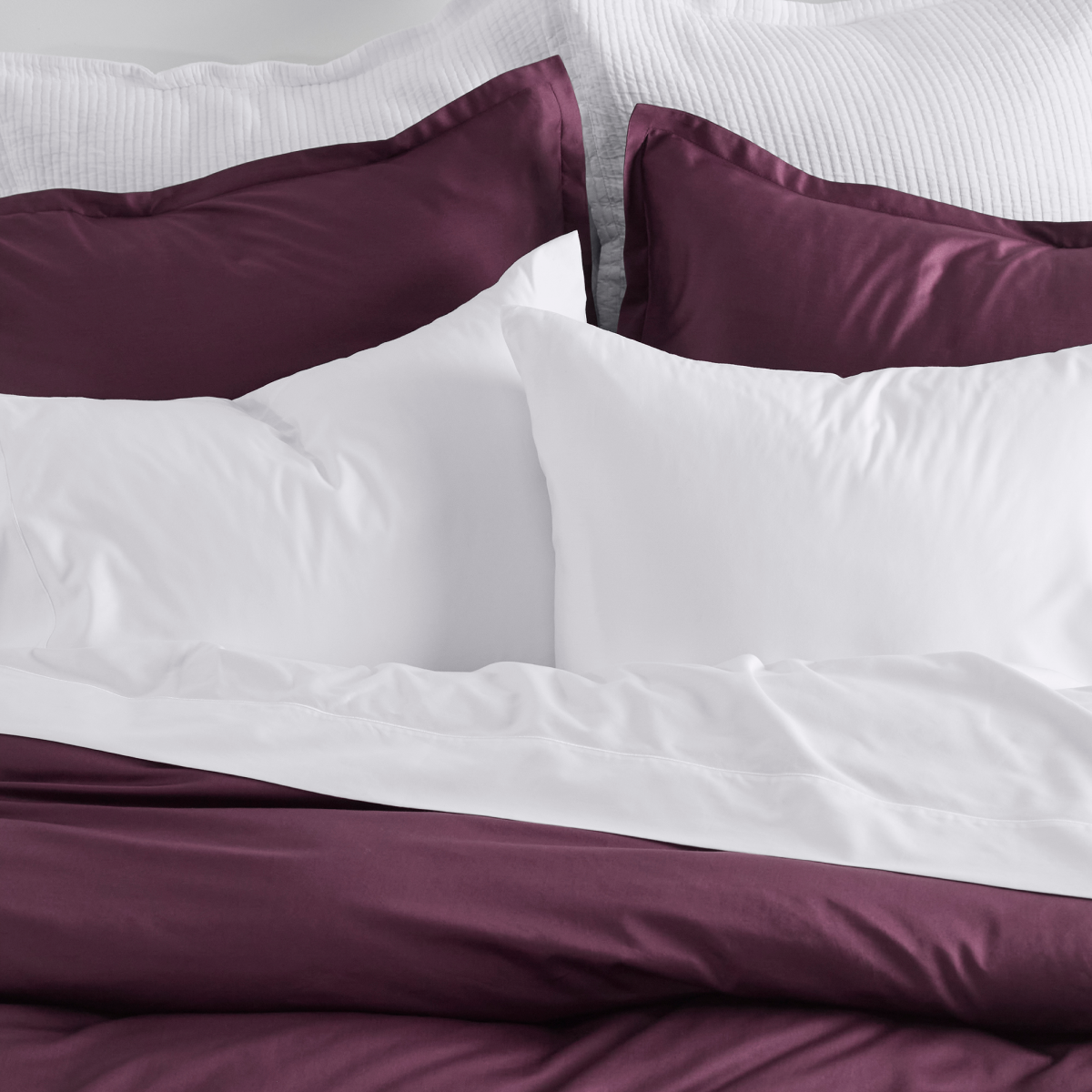Sateen Shams Pair