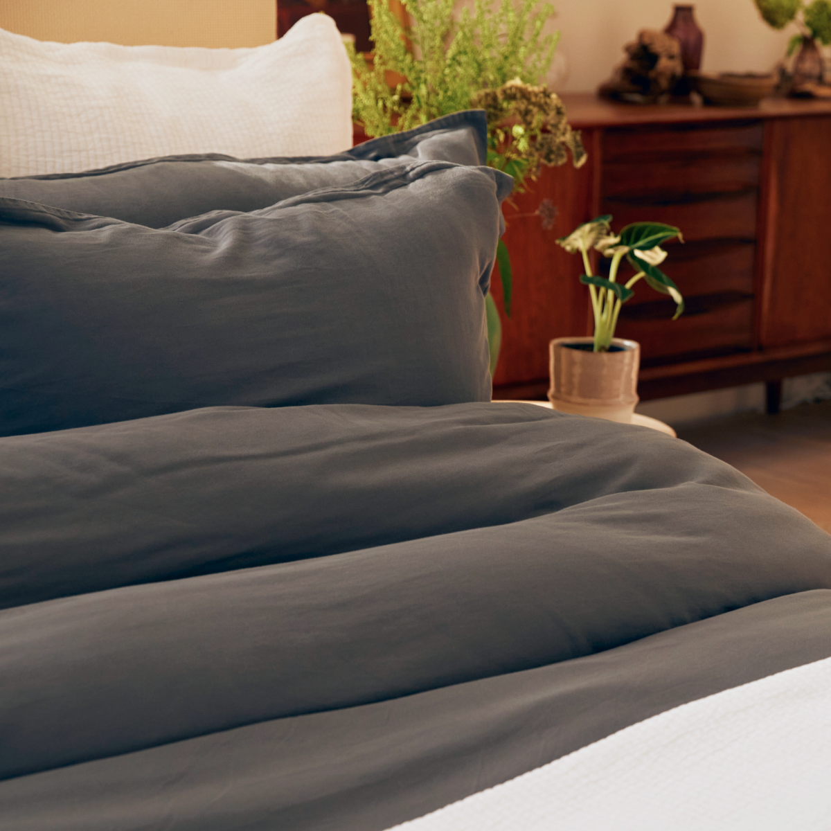 Organic Cotton Pillowcase Pair