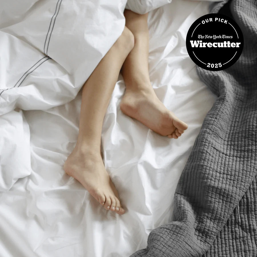 Textured Cotton Coverlet