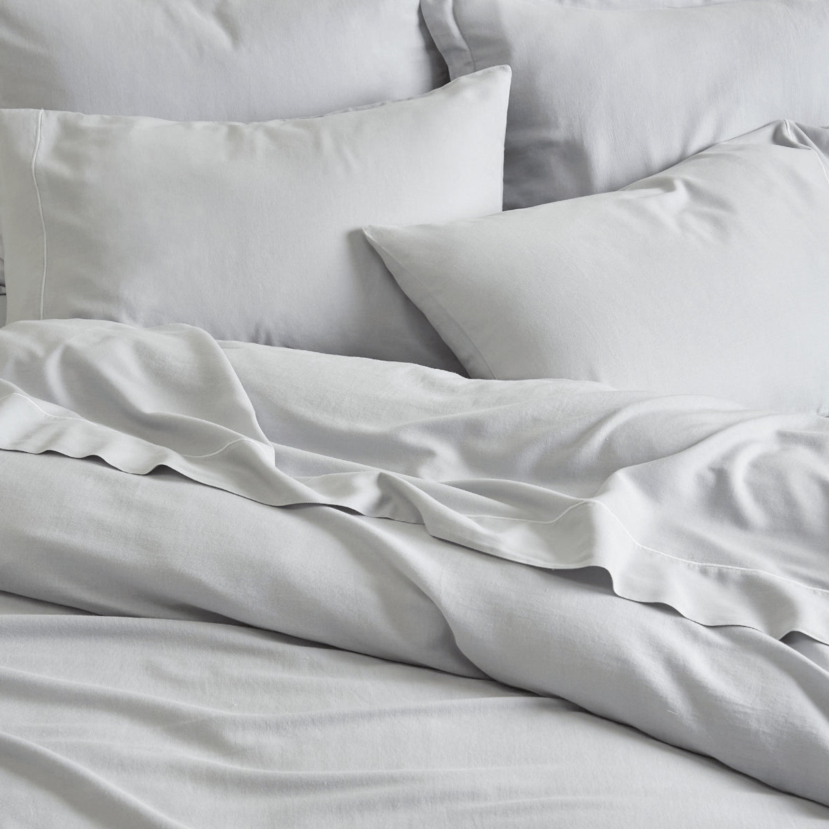 Cotton Cashmere Duvet Cover &amp; Shams Set