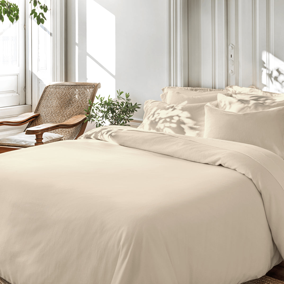 Cotton Cashmere Pillowcase Pair