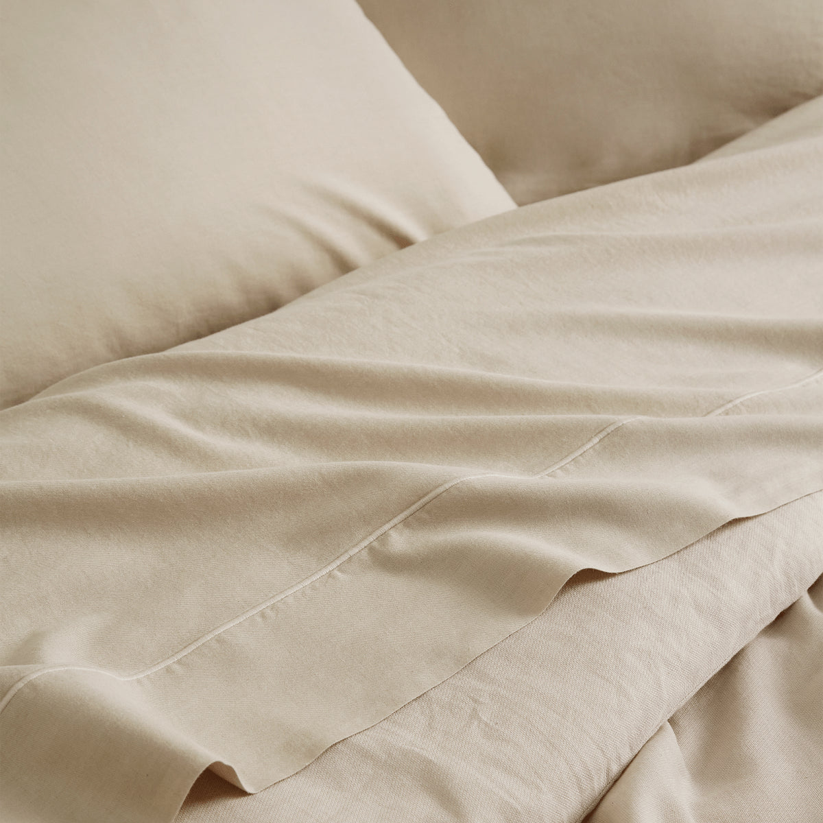 Cotton Cashmere Pillowcase Pair