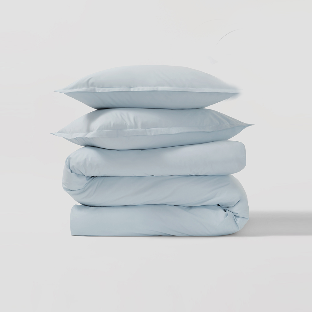 Percale Duvet Cover &amp; Shams Set