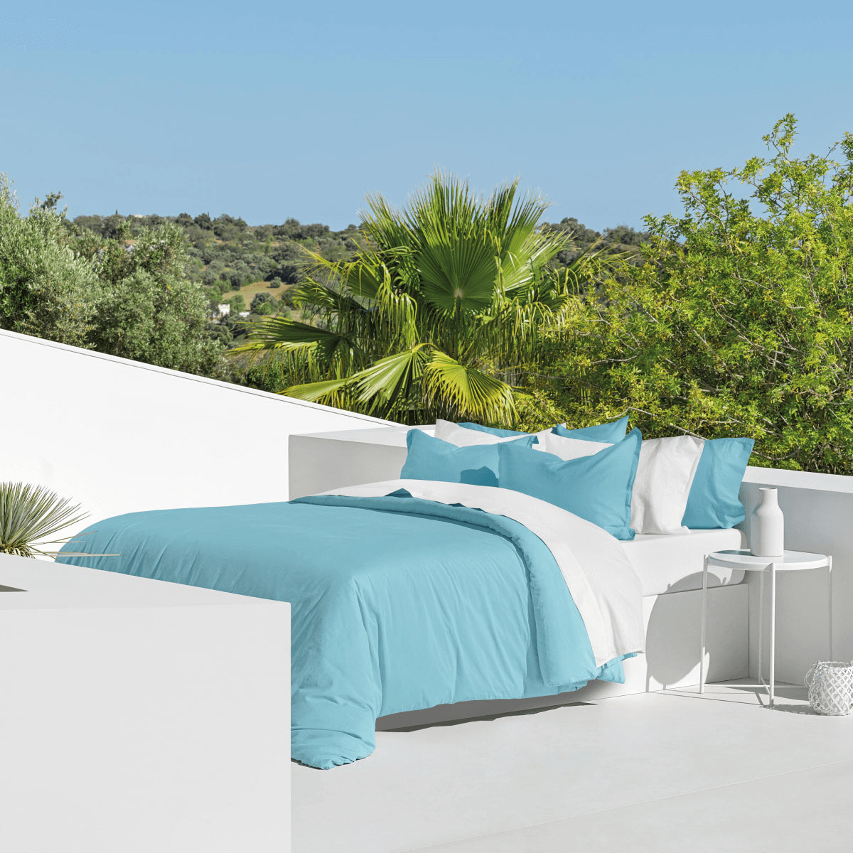 Organic Cotton Duvet Cover &amp; Shams Set