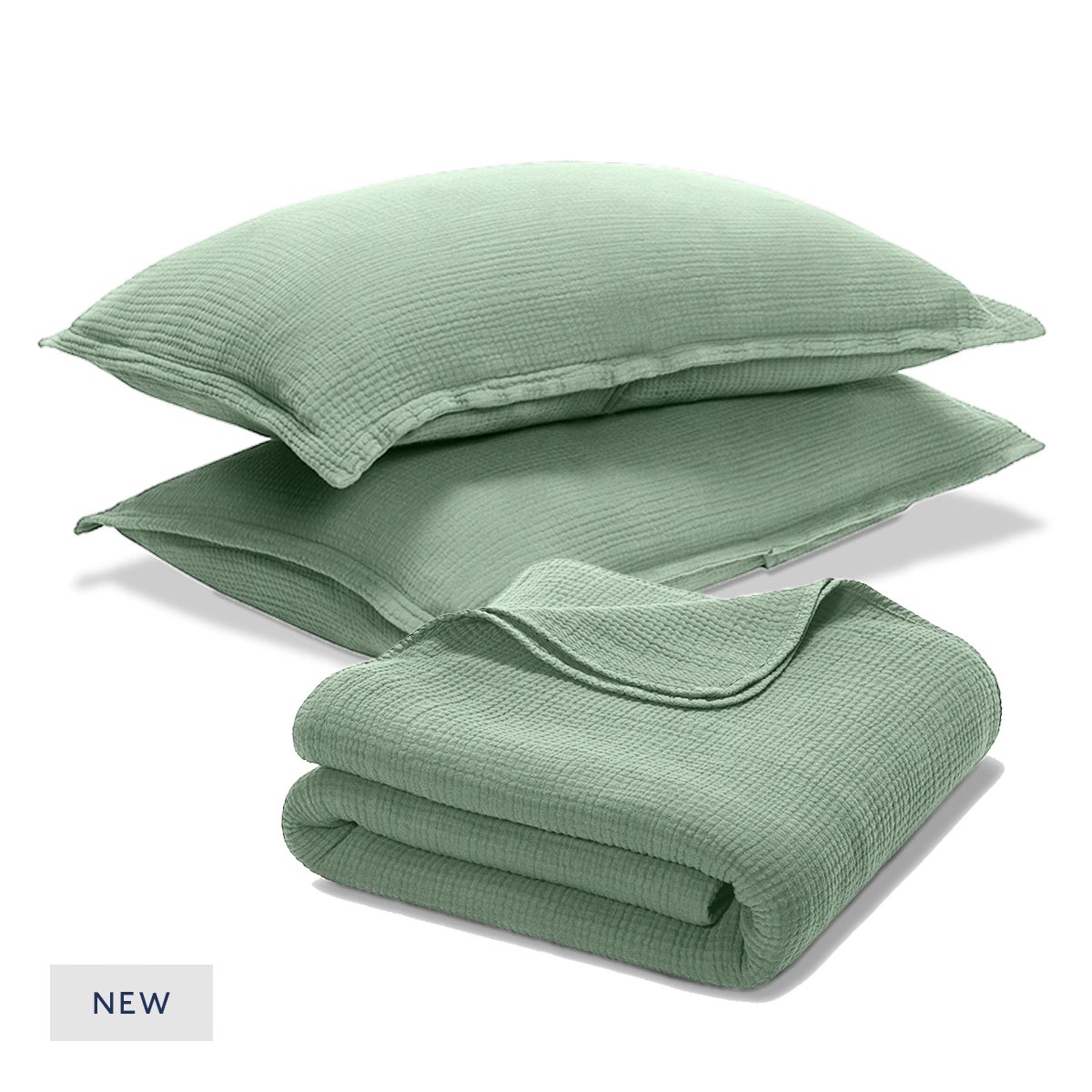 Four Layer Coverlet &amp; Shams Set