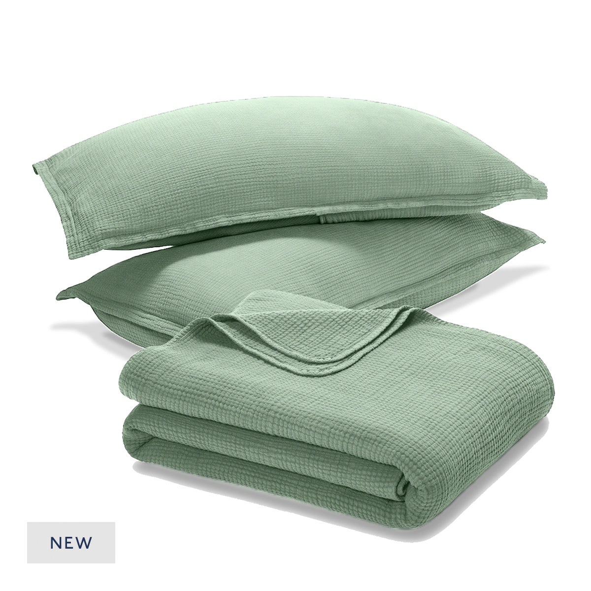 Four Layer Coverlet &amp; Shams Set