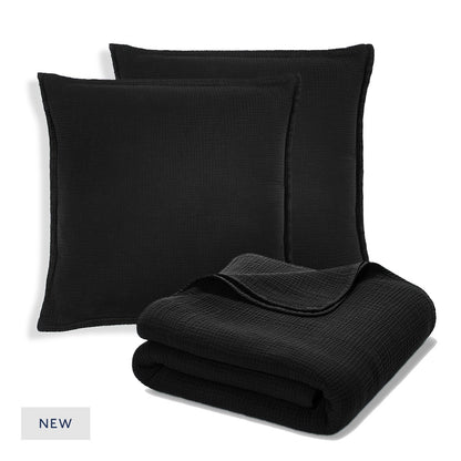 Four Layer Coverlet &amp; Shams Set