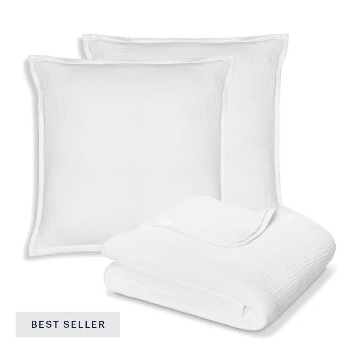 Four Layer Coverlet &amp; Shams Set