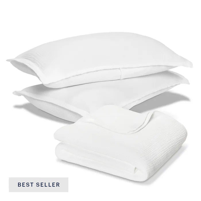 Four Layer Coverlet &amp; Shams Set