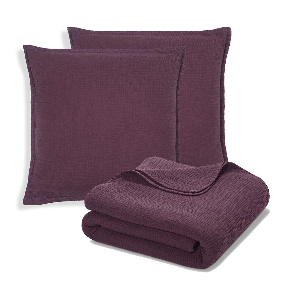 Four Layer Coverlet &amp; Shams Set