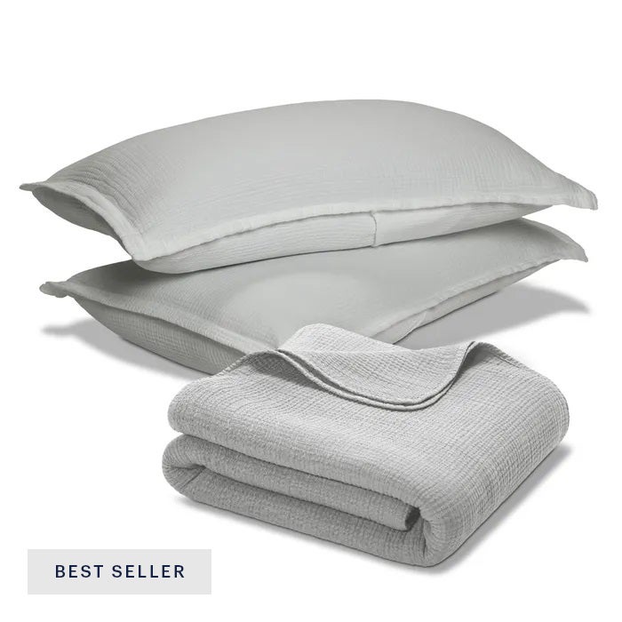 Four Layer Coverlet &amp; Shams Set