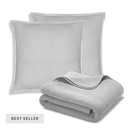 Four Layer Coverlet &amp; Shams Set