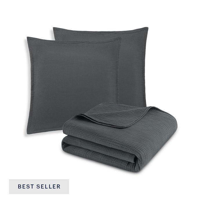 Four Layer Coverlet &amp; Shams Set
