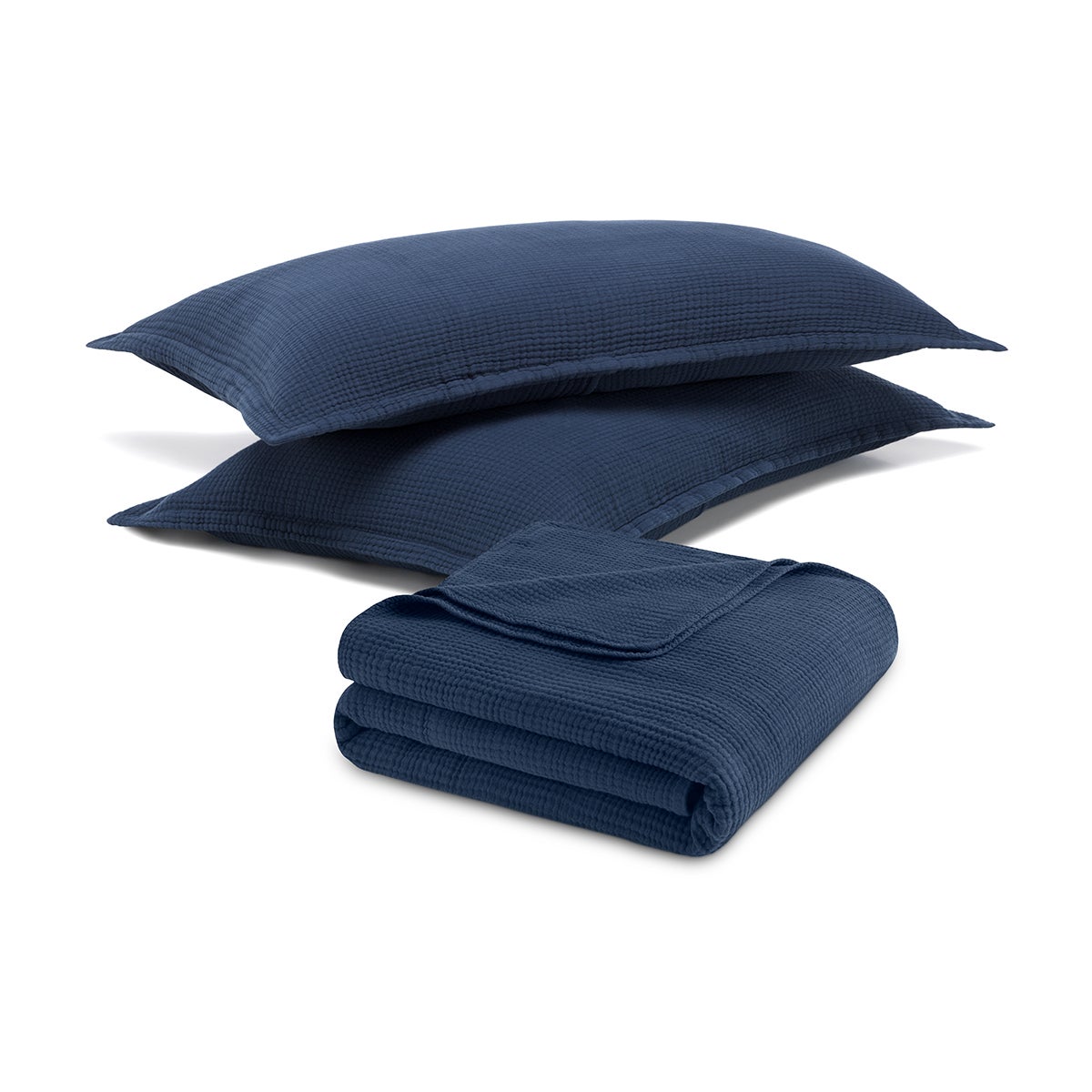 Four Layer Coverlet &amp; Shams Set