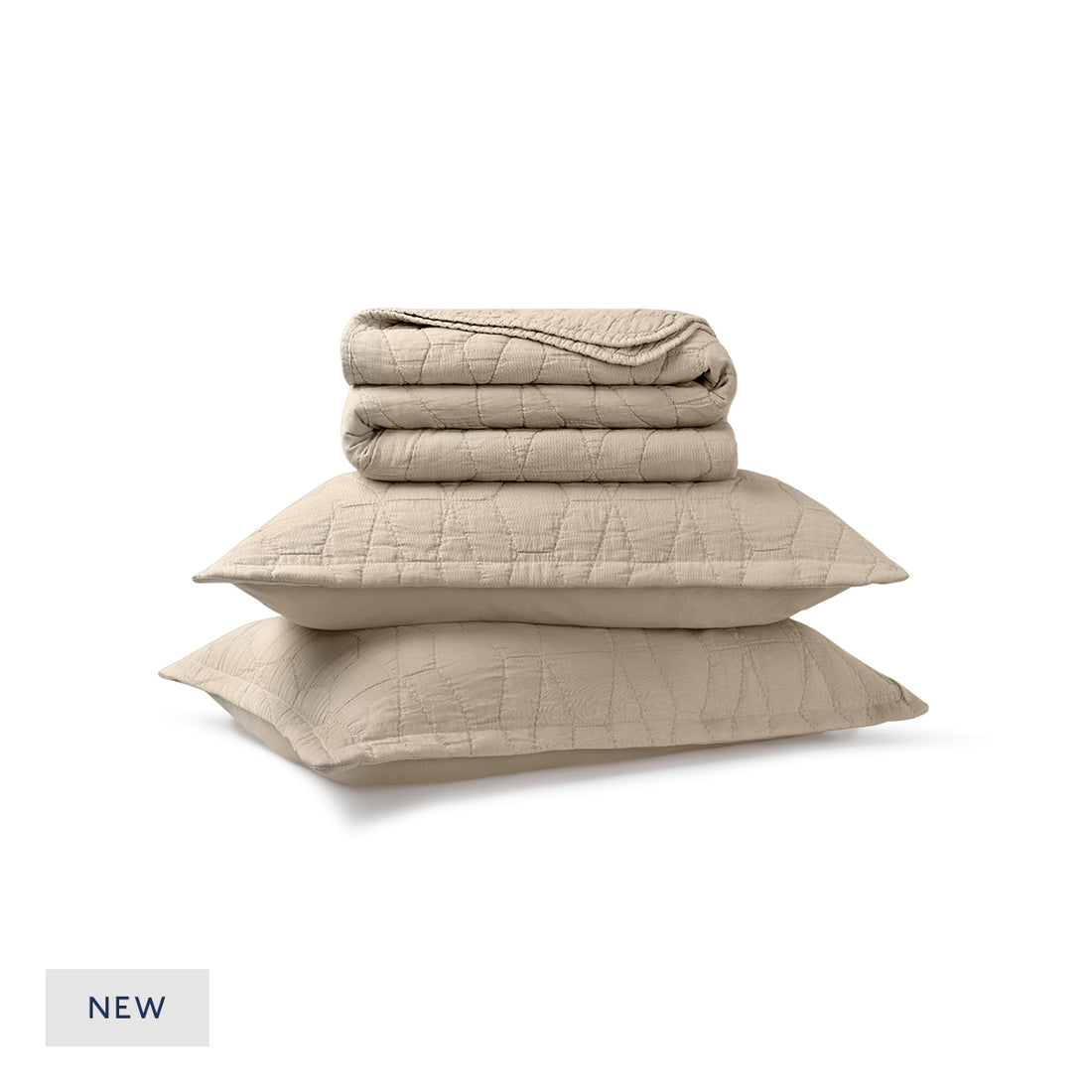 Mosaic Cotton Quilt &amp; Shams Set