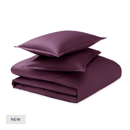 Sateen Duvet Cover &amp; Shams Set