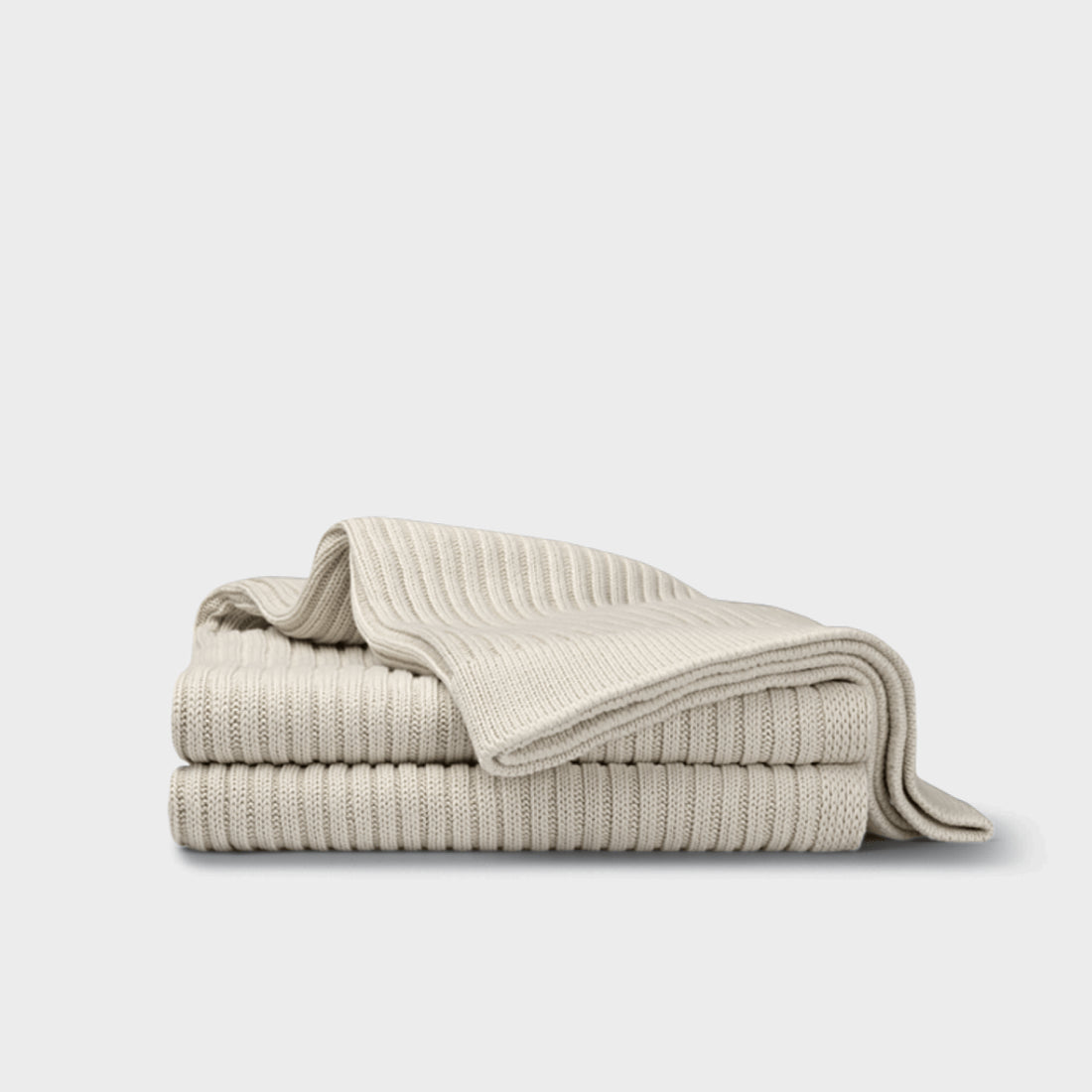 Cotton Ribbed Throw