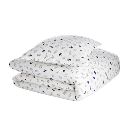 JR. Sateen Duvet Cover &amp; Sham Set