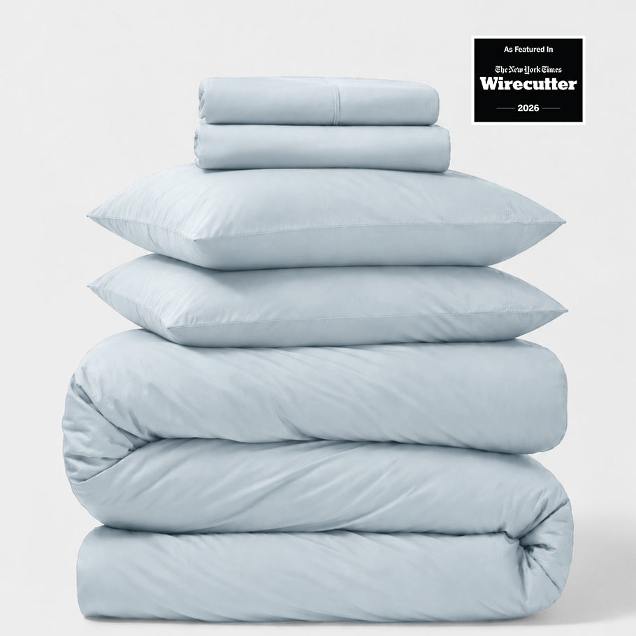 Percale 5-Piece Sheet &amp; Duvet Cover Set