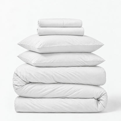 Organic Cotton 5-Piece Sheet &amp; Duvet Cover Set